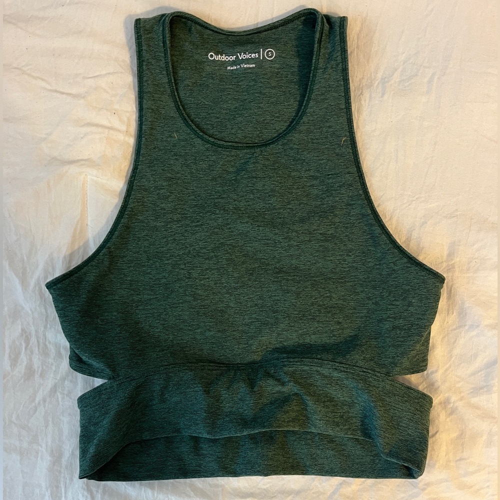 Outdoor Voices Slashback Crop Top